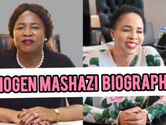 Dr Imogen Mashazi Biography