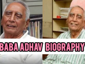 Baba Adhav Biography